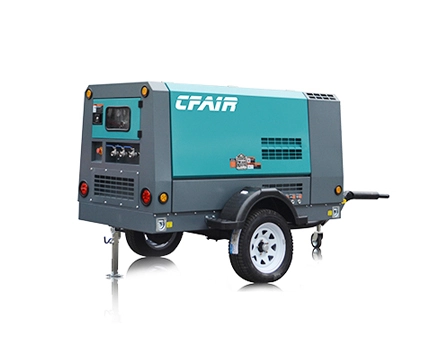 CF265MI-7 CFAIR 265 CFM 7 Bar Durable Diesel Vis Compresseur D'air