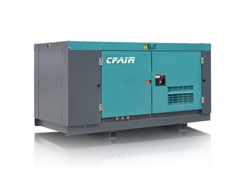 CF100BI-7 CFAIR 100 CFM Type de boîte de moteur diesel Compresseur d'air