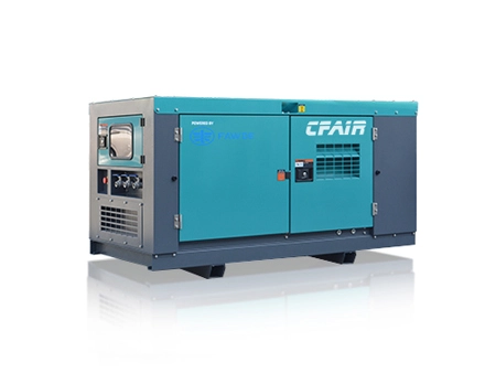 CF185BF-7 185 CFM 7 Bar Diesel CFAIR Box compresseur d'air avec moteur FAWDE