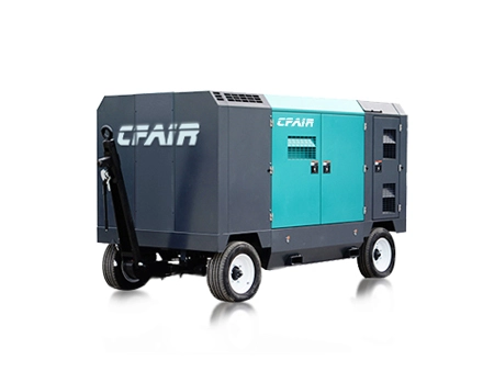 Compresseur d'air 750 CFM CF750MCK-10.5 compresseur d'air diesel remorquable