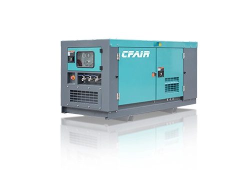 CF185BY-7 185 CFM CFAIR Diesel Vis Box Type Compresseur D'air EPA 4F