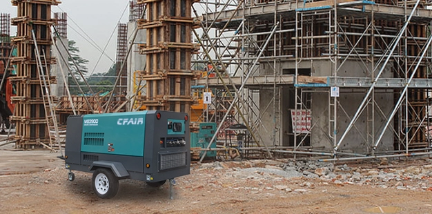 Compresseurs d'air pour la construction de bâtiments