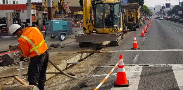 Compresseurs d'air pour la construction routière